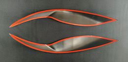 Реснички на фары для Toyota Corolla E150 2006- 2010